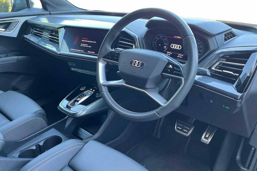 Audi Q4 E Tron 210Kw 45 82Kwh S Line Leather Grey #6