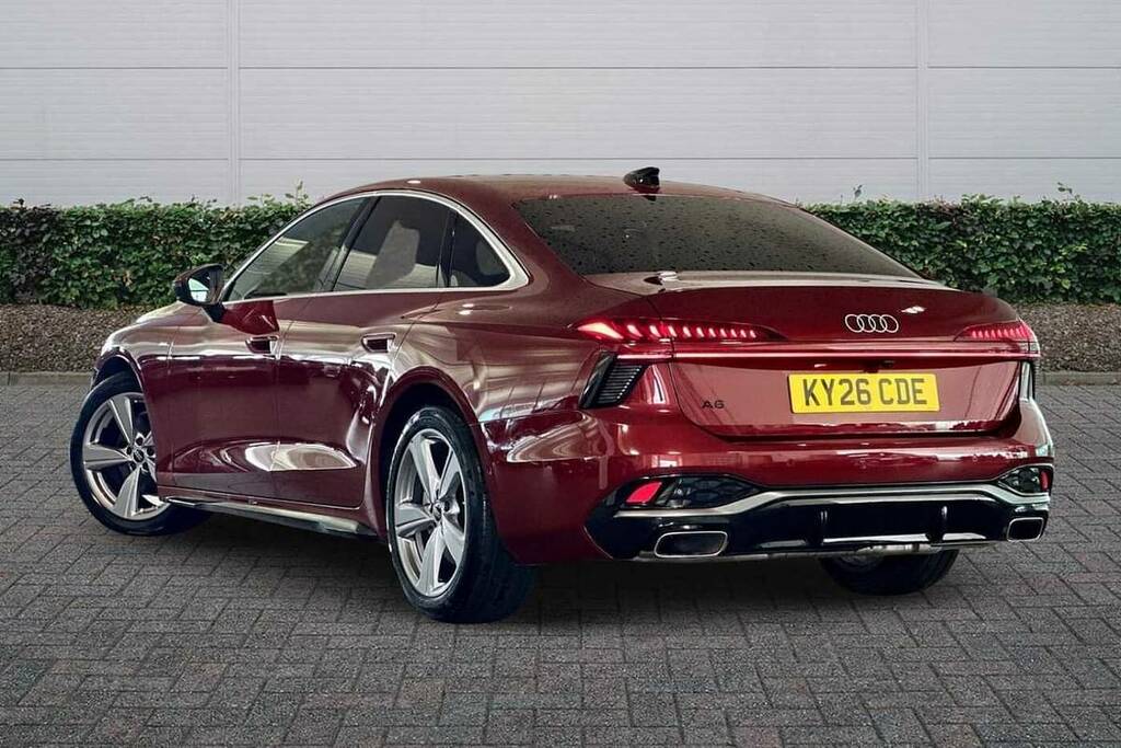 Audi A6 Saloon 2.0 Tfsi 204 S Line S Tronic Red #3