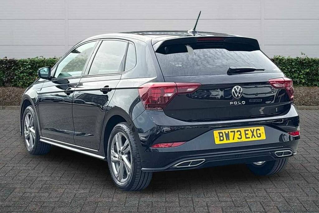 Volkswagen Polo 1.0 Tsi R-line BW73EXG Black #3