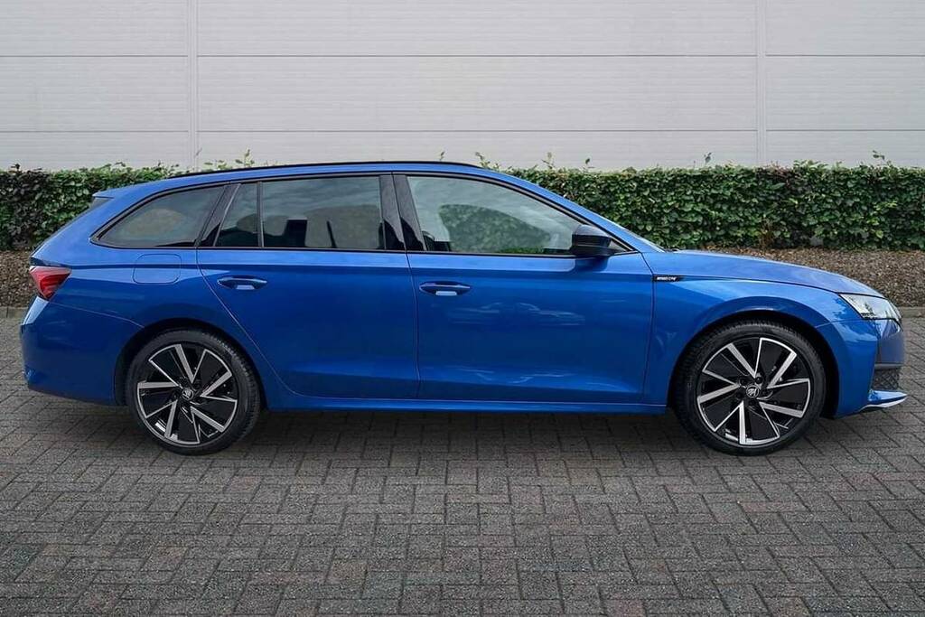 Skoda Octavia 1.5 Tsi 150 E-tec Sportline Dsg Blue #4