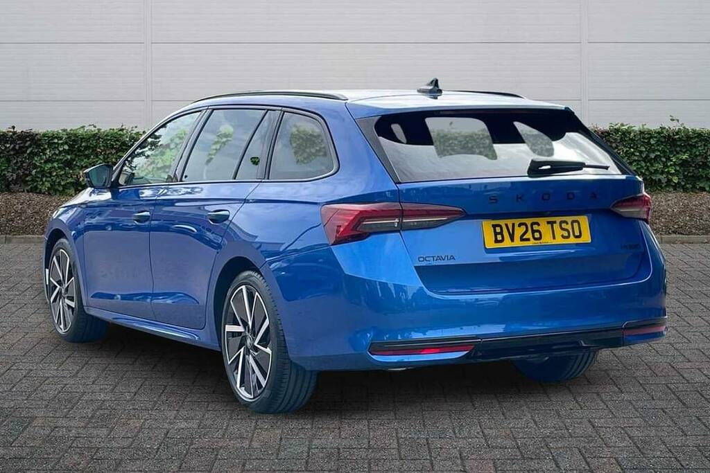 Skoda Octavia 1.5 Tsi 150 E-tec Sportline Dsg Blue #3