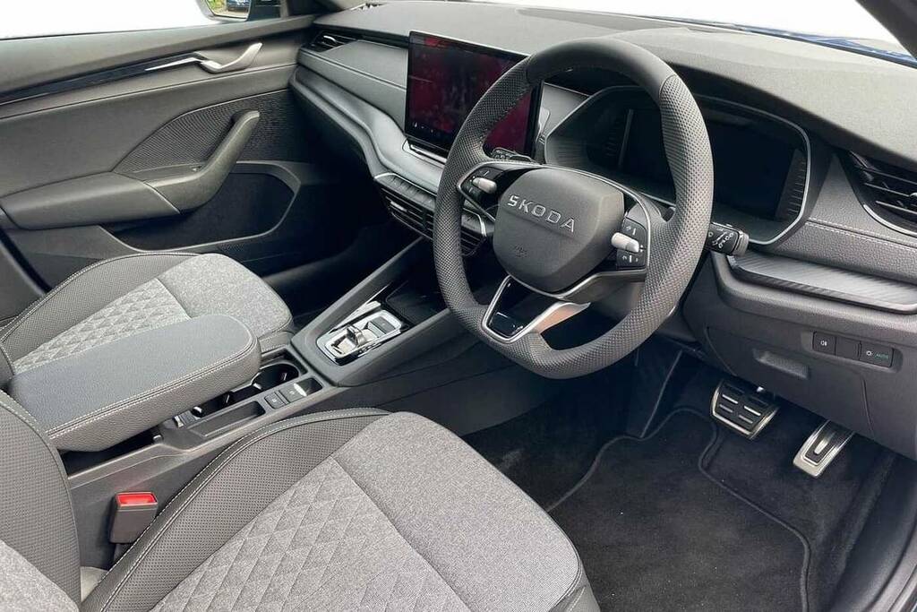 Skoda Octavia 1.5 Tsi 150 E-tec Sportline Dsg Blue #6