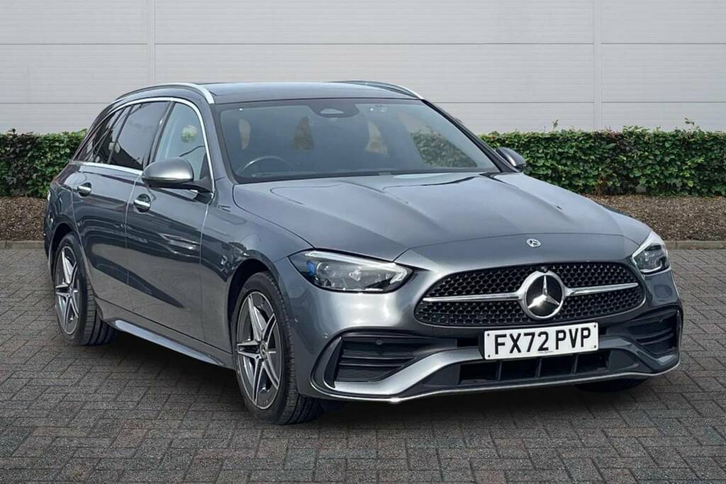 Mercedes-Benz C Class C300e Amg Line Premium Plus 9G-tronic Grey