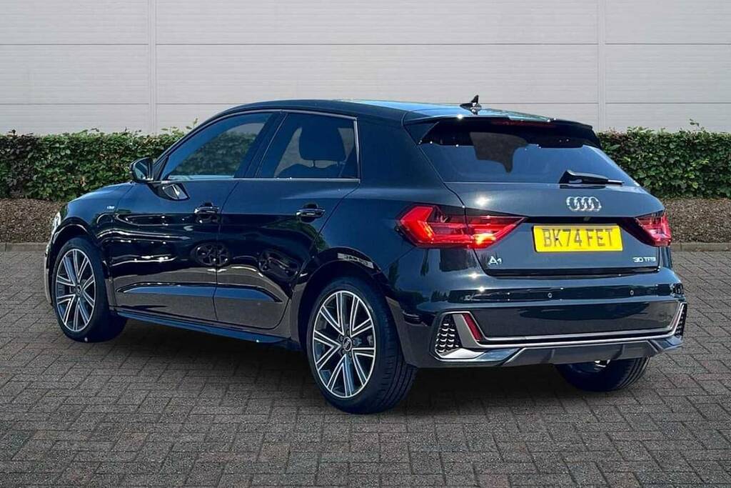Audi A1 30 Tfsi S Line S Tronic BK74FET Black #3