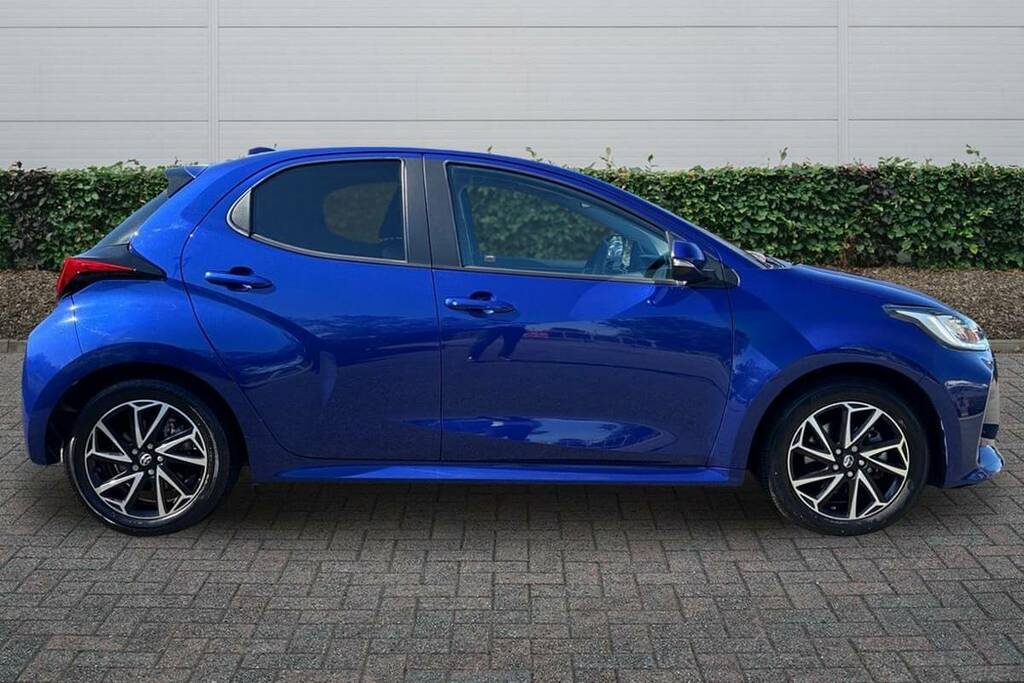 Toyota Yaris 1.5 Hybrid Design Cvt BK73YMH Blue #5