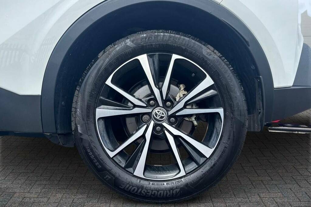 Toyota C-Hr 1.8 Hybrid Design Cvt VO24XTV White #6