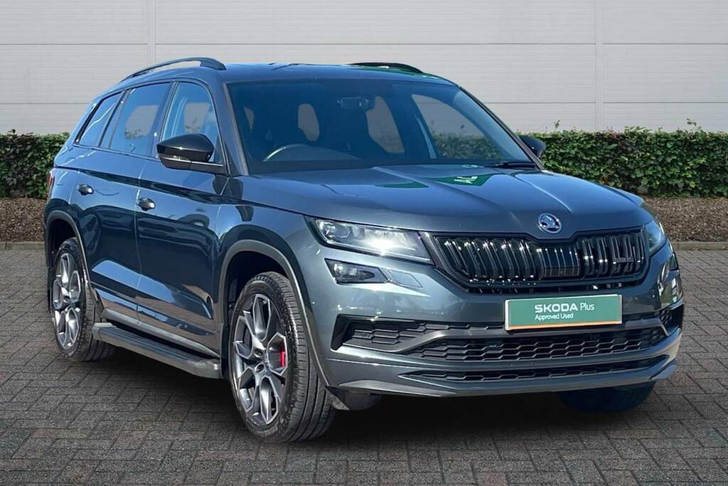 Skoda Kodiaq 2.0 Bitdi 239 Vrs 4X4 Dsg 7 Seat Grey
