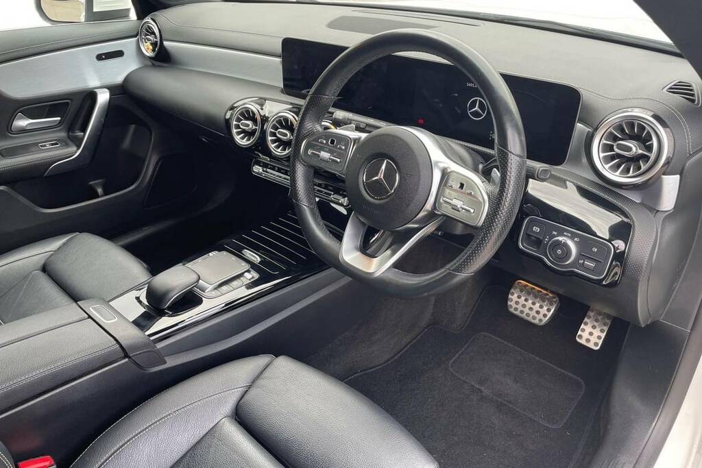 Mercedes-Benz CLA Class 200 Amg Line Premium Tip HN20DHV White #4