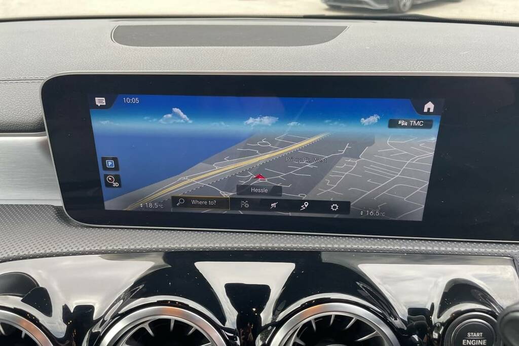 Mercedes-Benz CLA Class 200 Amg Line Premium Tip HN20DHV White #3