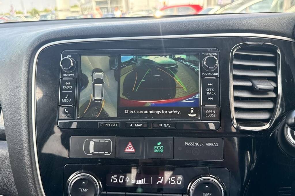 Mitsubishi Outlander 2.0 Phev Gx4h Red #6
