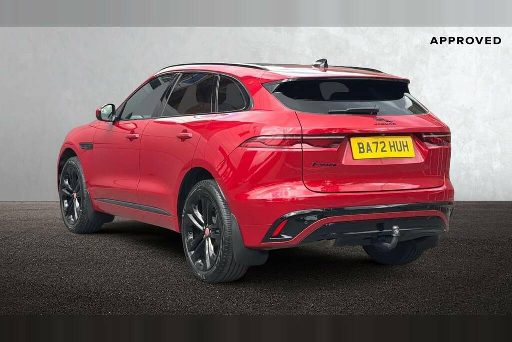 Jaguar F-Pace 2.0 D200 R-dynamic Hse Awd BA72HUH Red #2