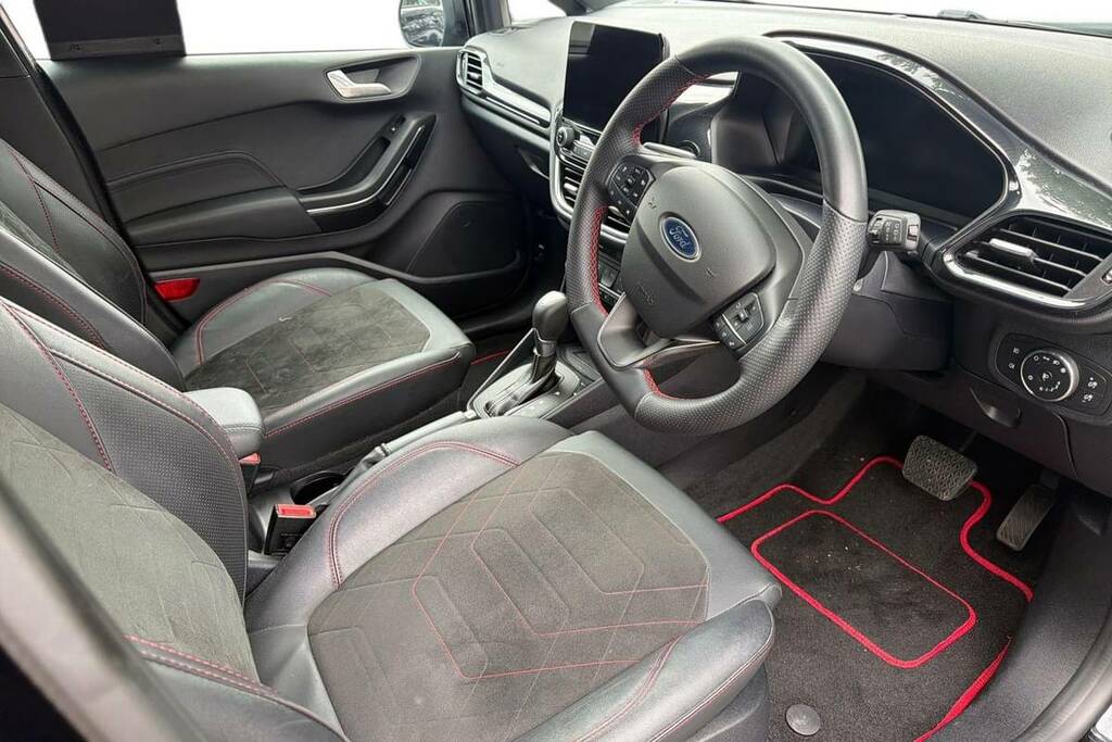 Ford Fiesta 1.0 Ecoboost Hbd Mhev 125 St-line X LA23CXG Black #4