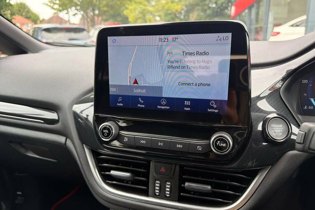 Ford Fiesta 1.0 Ecoboost Hbd Mhev 125 St-line X LA23CXG Black #3