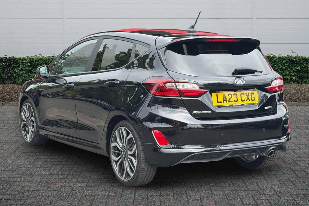 Ford Fiesta 1.0 Ecoboost Hbd Mhev 125 St-line X LA23CXG Black #5