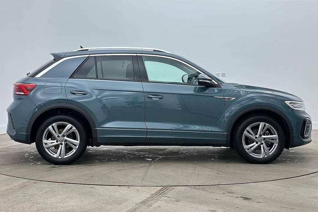 Volkswagen T-Roc 1.5 Tsi R-line GD25RZW Blue #4