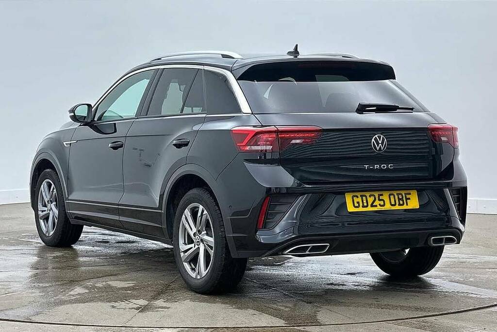 Volkswagen T-Roc 1.5 Tsi R-line GD25OBF Black #3