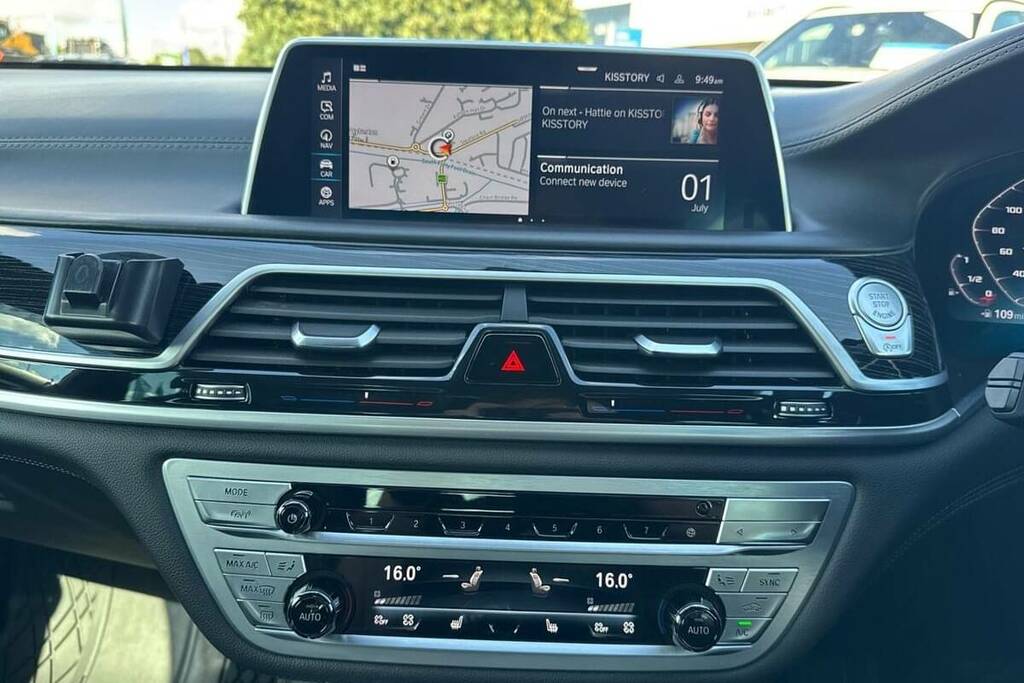BMW 7 Series 3.0 730D M Sport Euro 6 Ss Grey #8