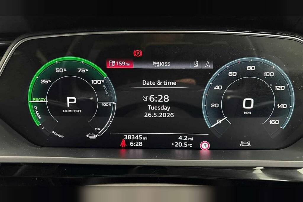 Audi Q8 e tron 50 Sport Suv Quattro 95Kwh 11Kw NA23FZK Grey #9