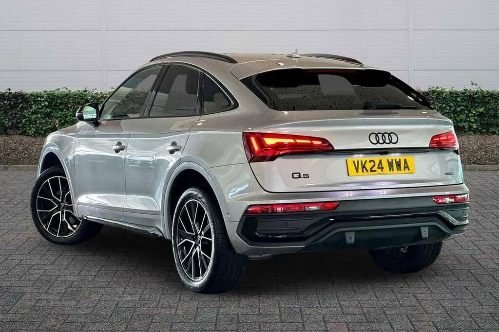 Audi Q5 40 Tdi Quattro Black Edition S Tronic VK24WWA Silver #3