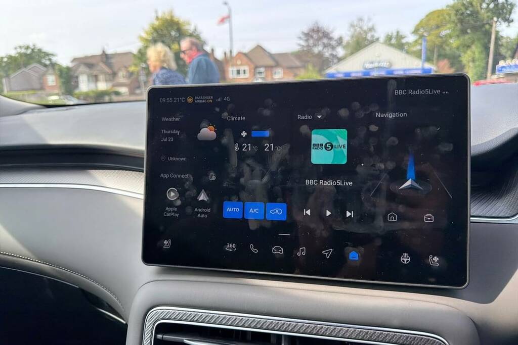 MG MGS6 180Kw Trophy Ev Long Range 77Kwh Silver #3