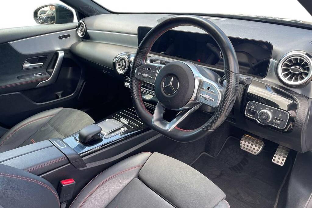 Mercedes-Benz A Class A180 Amg Line Executive YX23KRG Black #4