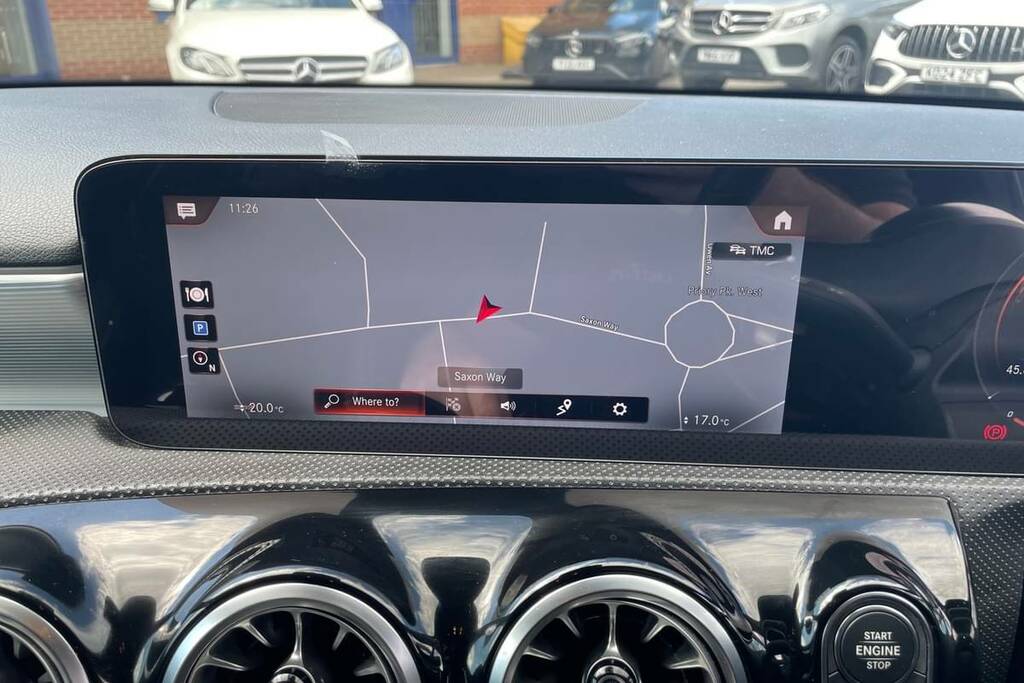 Mercedes-Benz A Class A180 Amg Line Executive YX23KRG Black #3