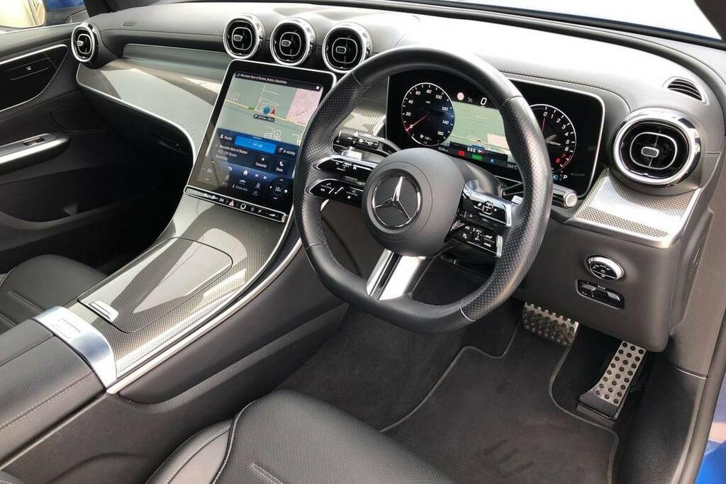 Mercedes-Benz GLC Class 300E 4Matic Amg Line 9G-tronic Blue #4