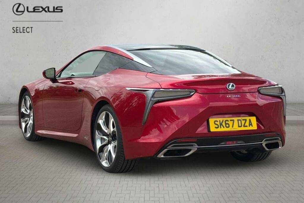 Lexus LC 500H 3.5 SK67DZA Red #4