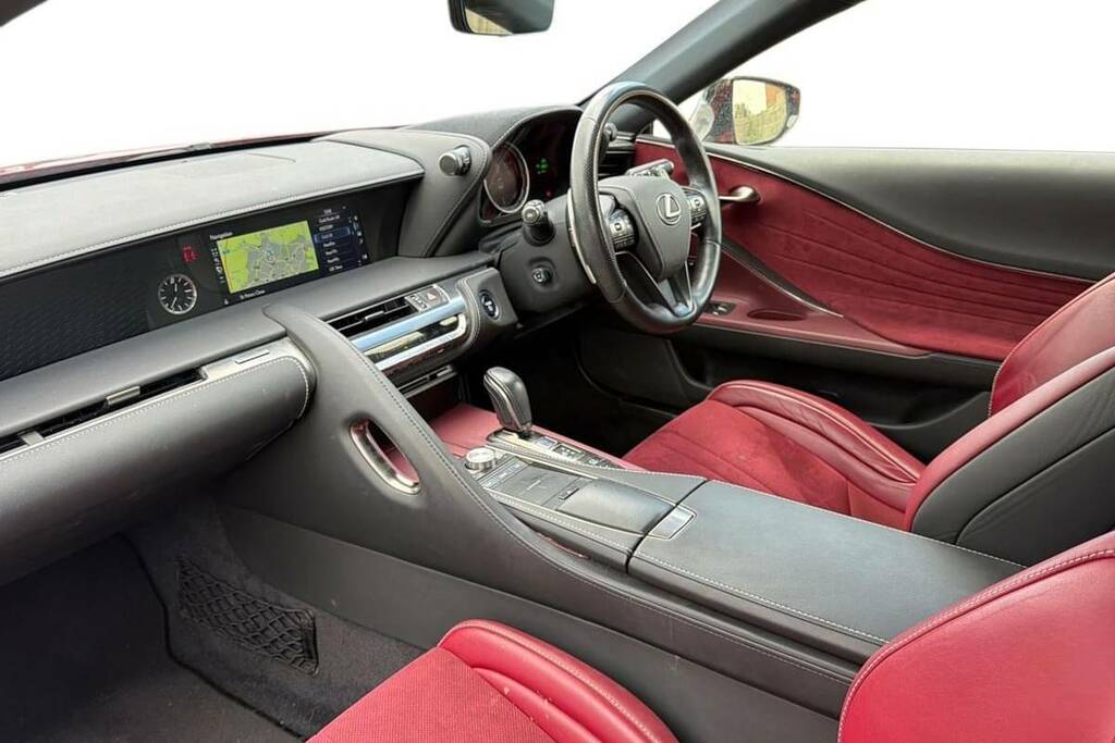 Lexus LC 500H 3.5 SK67DZA Red #5