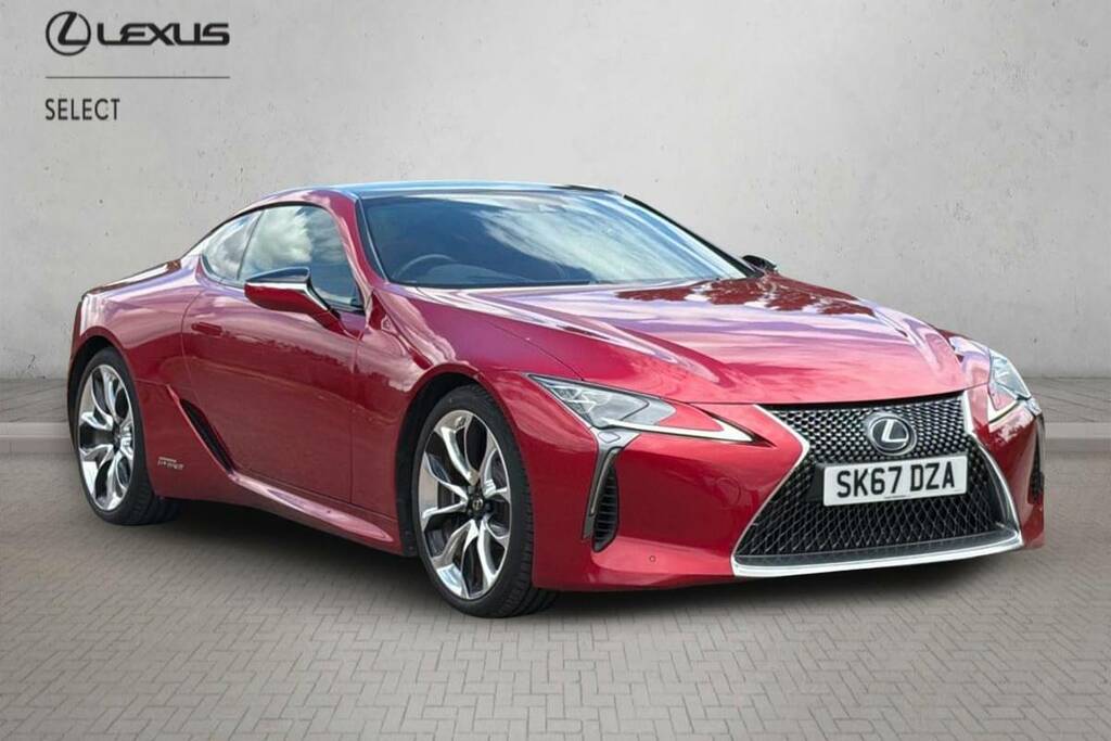 Lexus LC 500H 3.5 Red