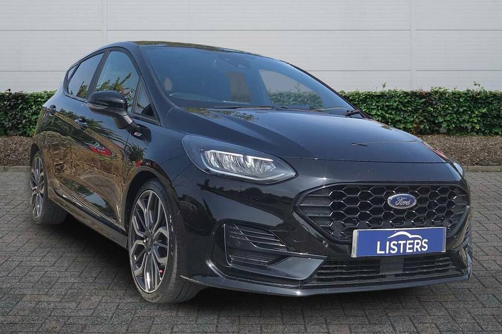 Ford Fiesta 1.0 Ecoboost Hbd Mhev 125 St-line Vignale LV72YLJ Black