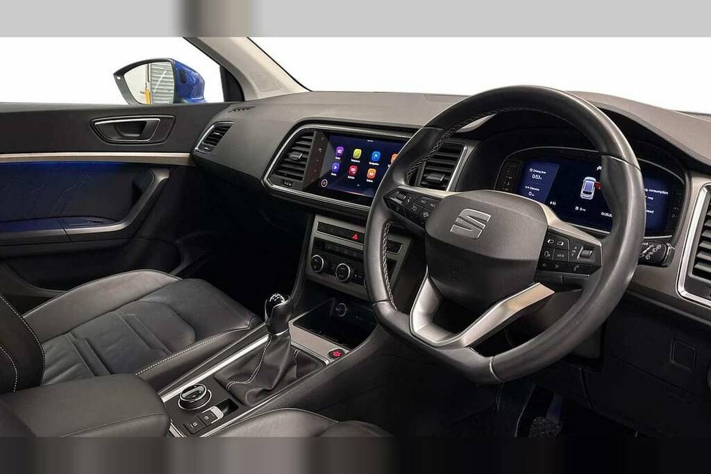 Seat Ateca 1.5 Tsi Evo Xperience Lux SJ21GJW Blue #6