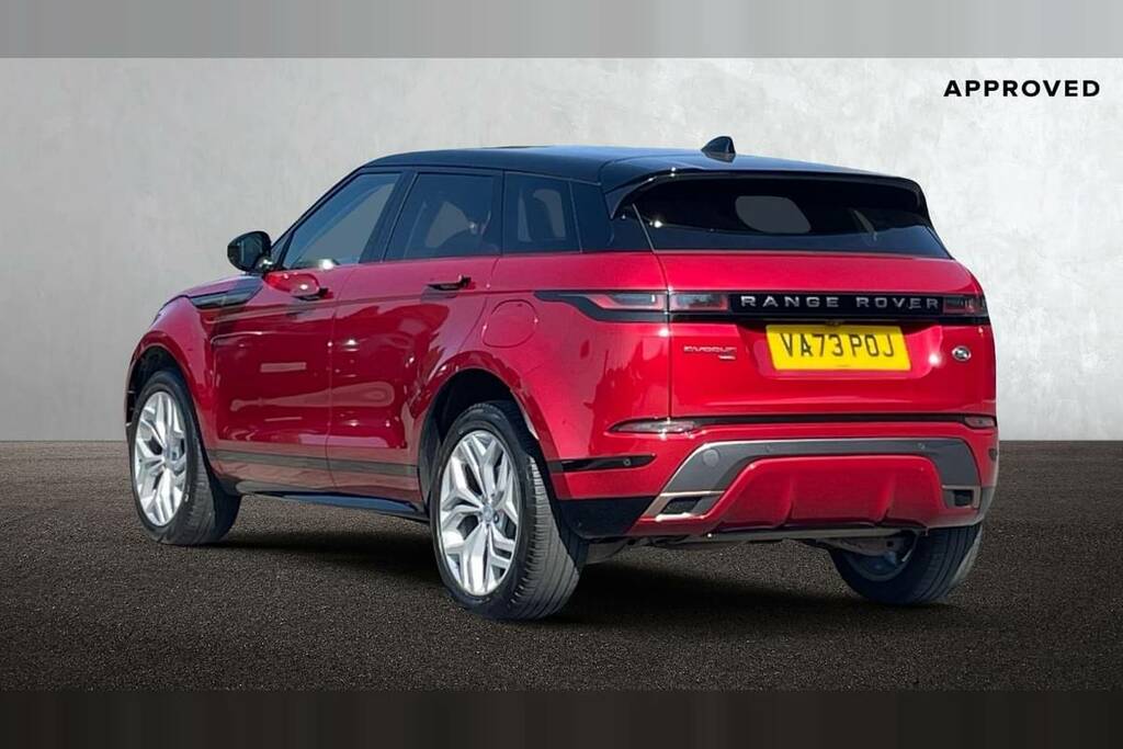 Land Rover Range Rover Evoque 1.5 P300e R-dynamic Se VA73POJ Red #2