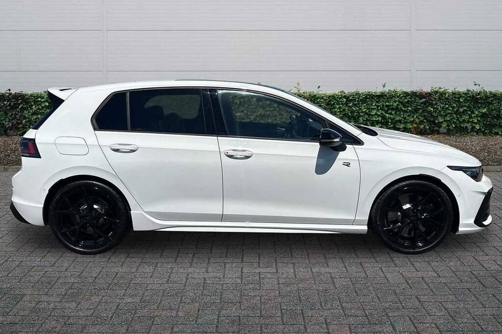 Volkswagen Golf 2.0 Tsi 333 R Black Edition 4Motion Dsg BW26LZV White #4
