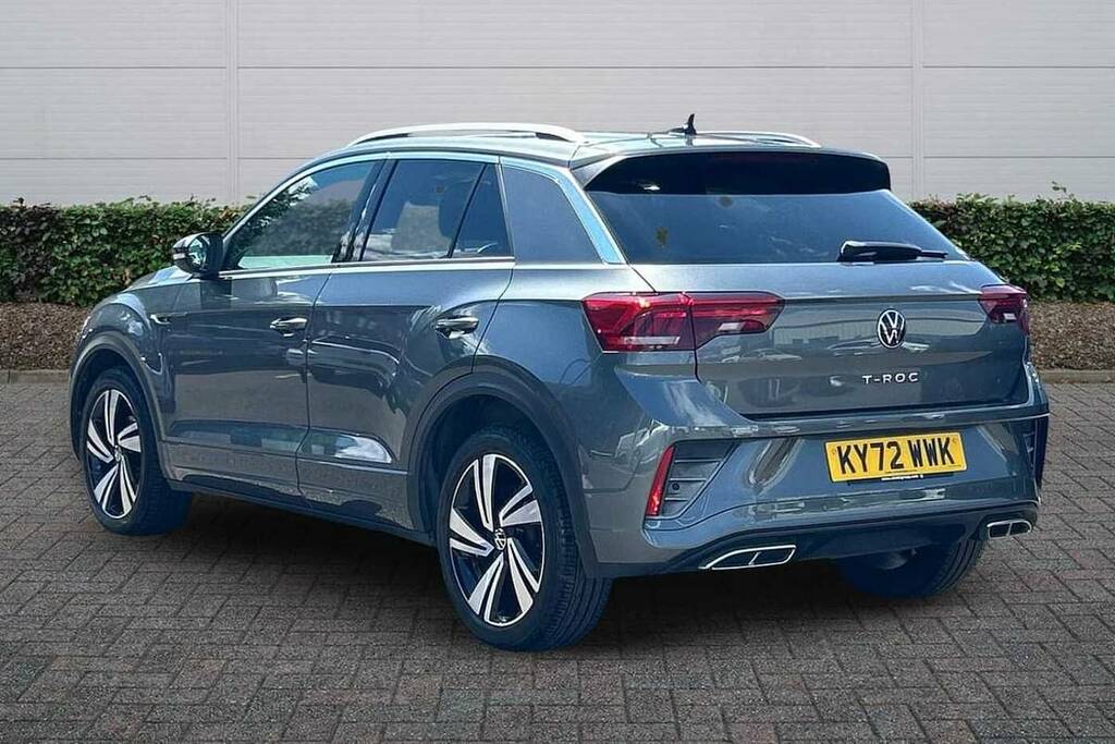 Volkswagen T-Roc 1.5 Tsi R-line Dsg KY72WWK Grey #3