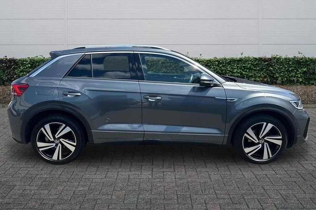 Volkswagen T-Roc 1.5 Tsi R-line Dsg KY72WWK Grey #4