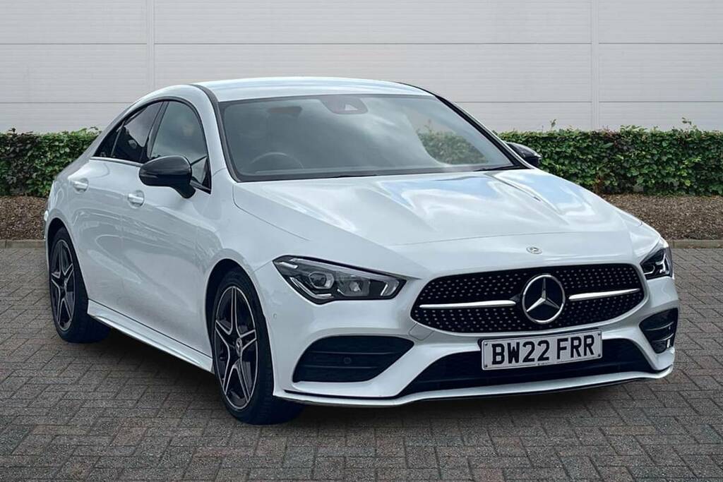 Mercedes-Benz CLA Class 220D Amg Line Executive Tip White