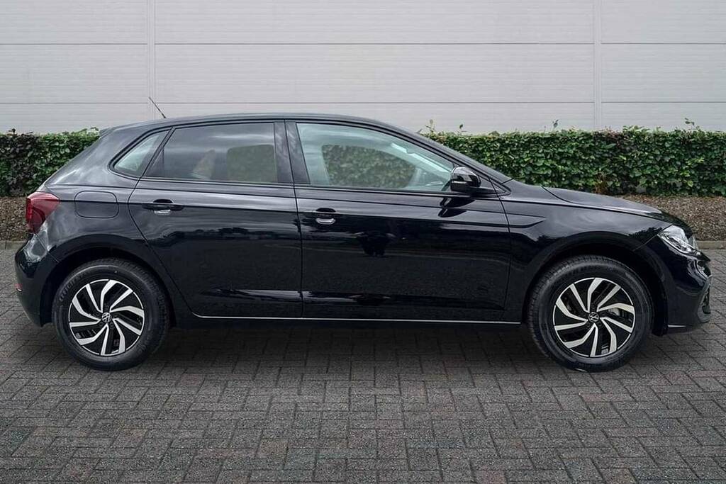 Volkswagen Polo 1.0 Tsi Life Dsg FM26LSF Black #4