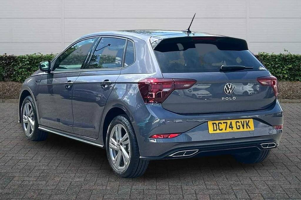 Volkswagen Polo 1.0 Tsi 115 R-line Dsg DC74GVK Grey #3