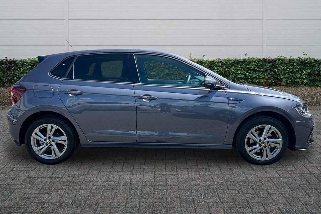 Volkswagen Polo 1.0 Tsi 115 R-line Dsg DC74GVK Grey #4