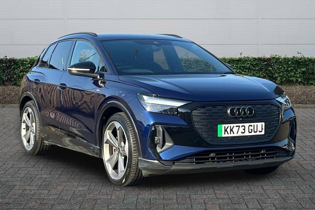 Audi Q4 E Tron 220Kw 50 Quattro 82Kwh Black Edition Blue