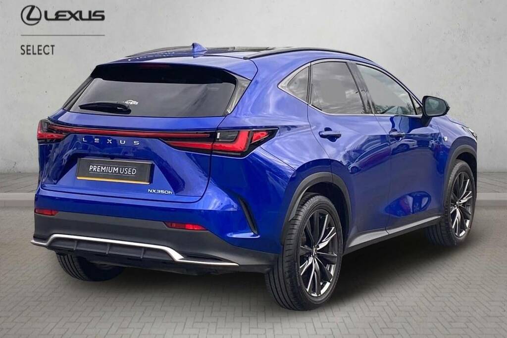 Lexus NX 350H 2.5 F-sport E-cvt Takumi Packpan Roof Blue #2