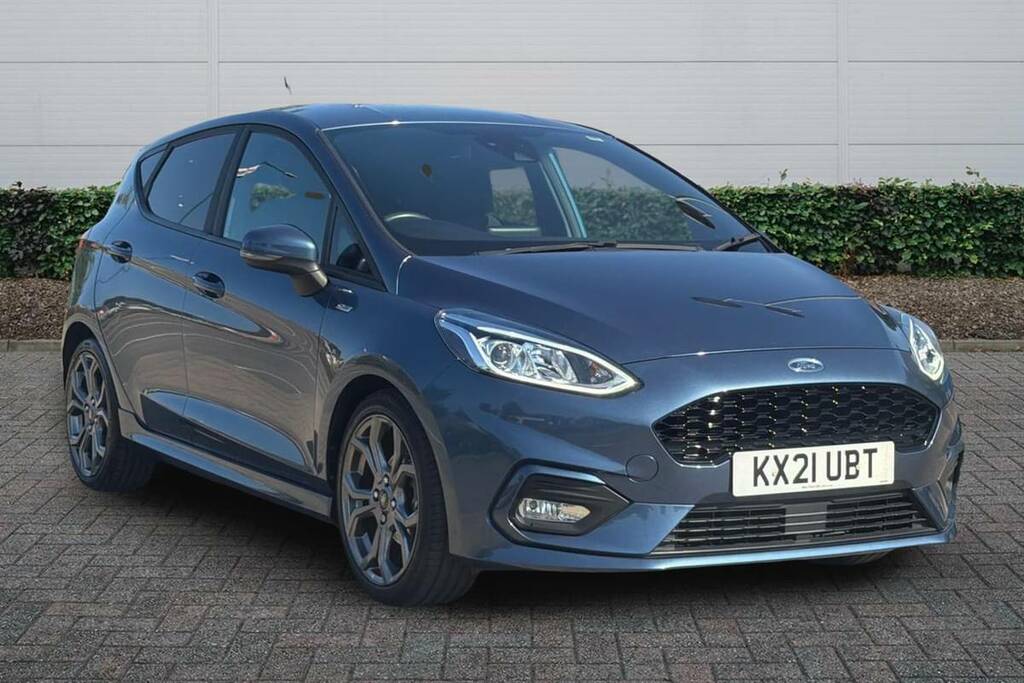 Ford Fiesta 1.0 Ecoboost Hybrid Mhev 125 St-line Edition Blue