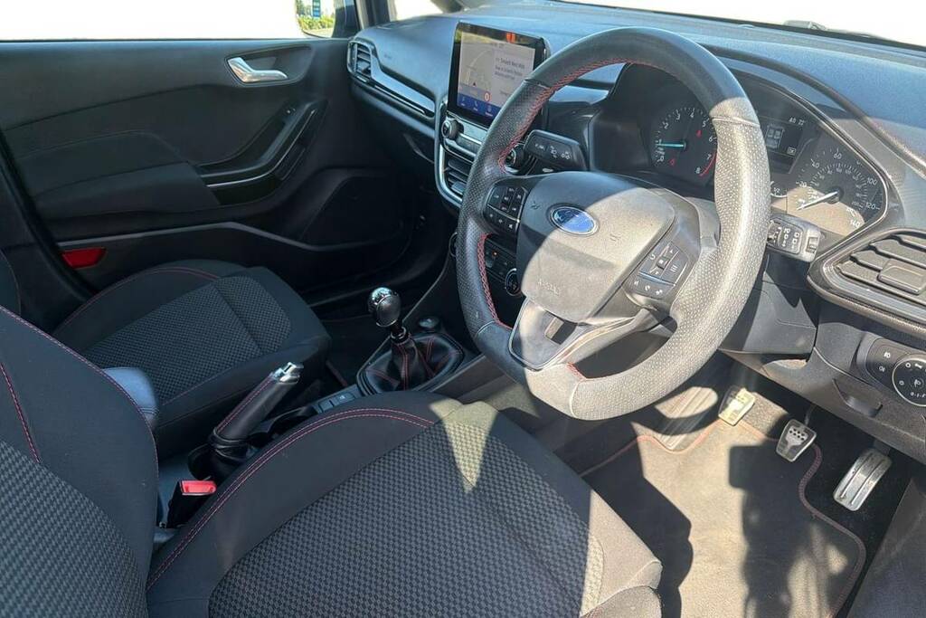 Ford Fiesta 1.0 Ecoboost Hybrid Mhev 125 St-line Edition KX21UBT Blue #4