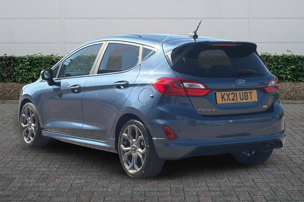 Ford Fiesta 1.0 Ecoboost Hybrid Mhev 125 St-line Edition KX21UBT Blue #5