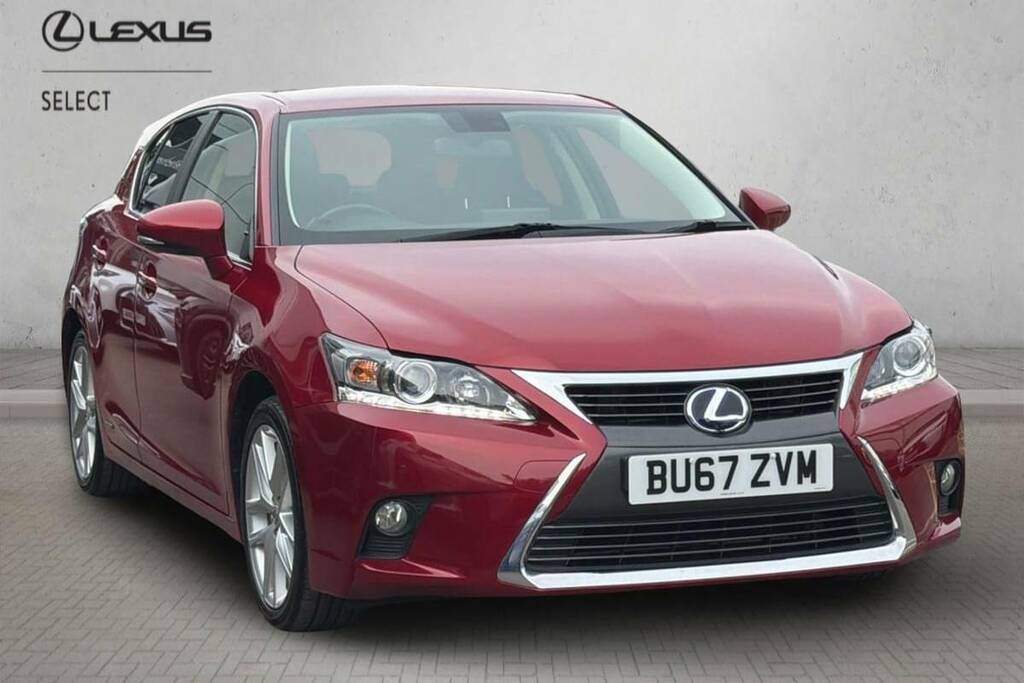 Lexus CT 200H 1.8 Advance Cvt Red