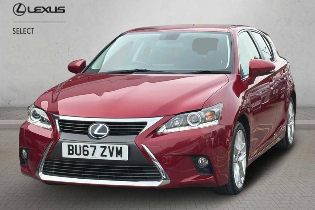 Lexus CT 200H 1.8 Advance Cvt Red #3