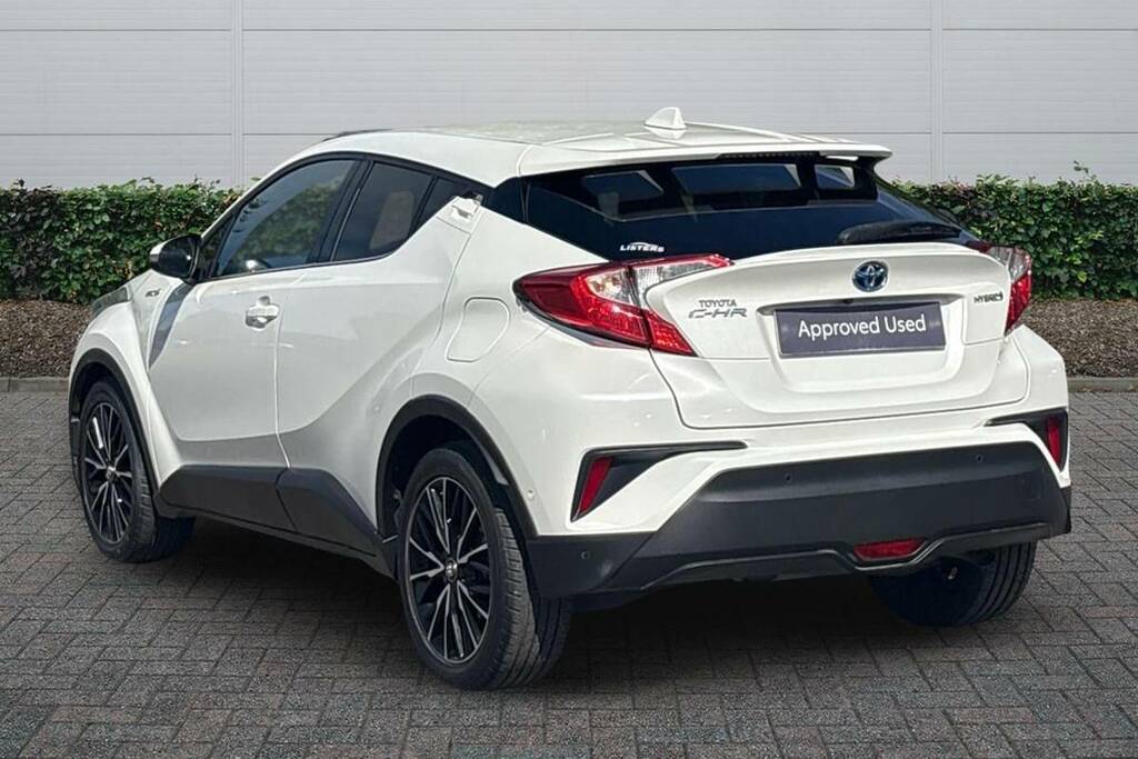 Toyota C-Hr 1.8 Vvt-h Dynamic Cvt Euro 6 Ss White #2