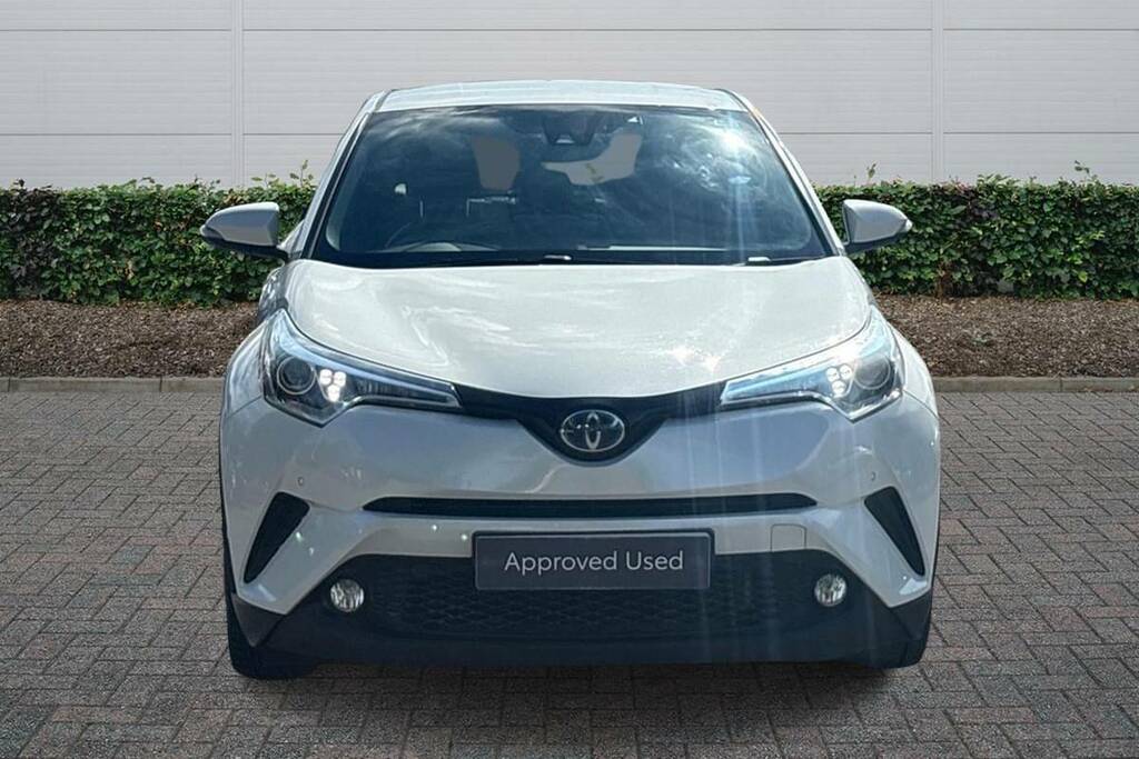 Toyota C-Hr 1.8 Vvt-h Dynamic Cvt Euro 6 Ss White #3