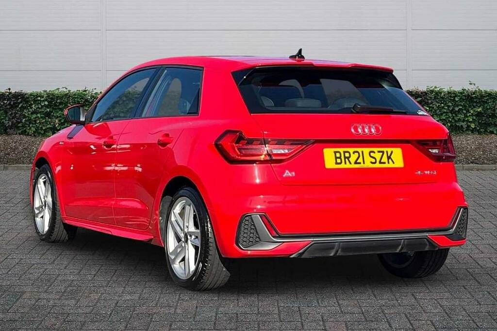 Audi A1 35 Tfsi S Line S Tronic BR21SZK Red #3